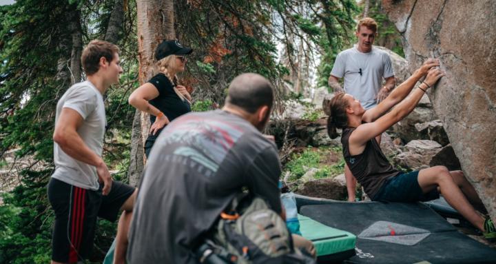 Rock climbing training