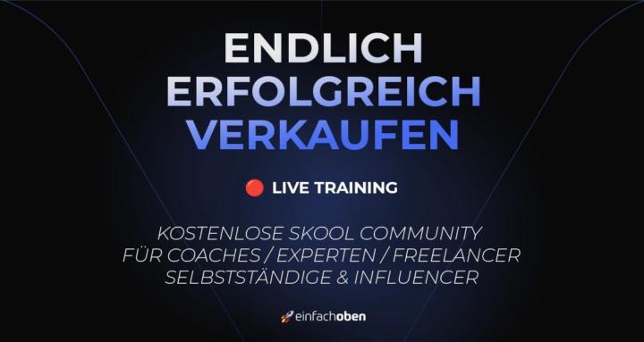 ENDLICH ERFOLGREICH VERKAUFEN