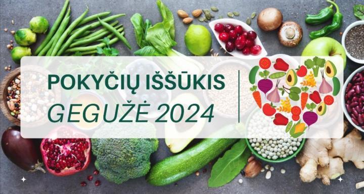 POKYČIŲ IŠŠŪKIS GEGUŽĖ 2024