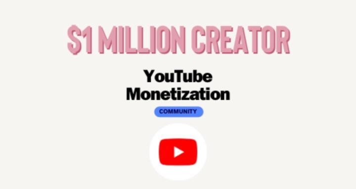 $1MILLION CREATOR YOUTUBE