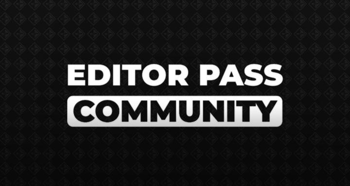 Editor Pass Community