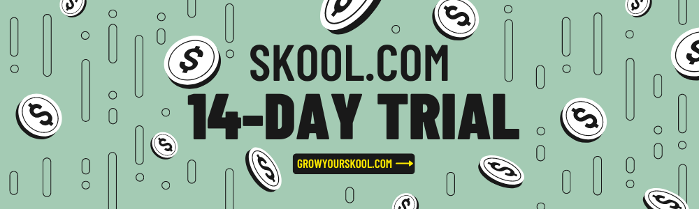 get skool.com 14-day free trial
